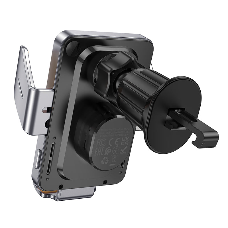 Support de téléphone portable de voiture de chargeur sans fil de bâti de sortie d'évent Support de téléphone portable de voiture de chargeur sans fil de bâti de sortie d'évent